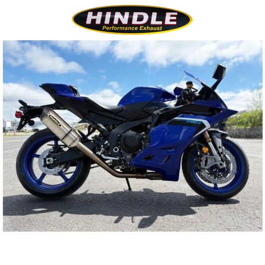 2025年式以降 ヤマハ YZF-R9用 ヒンドル製エボリューション ハイマウント フルシステム(チタン製マフラー、カーボンキャップ付き) Hindle Yamaha R9 Hindle Evolution High Mount Full System (消費税、送料込み)